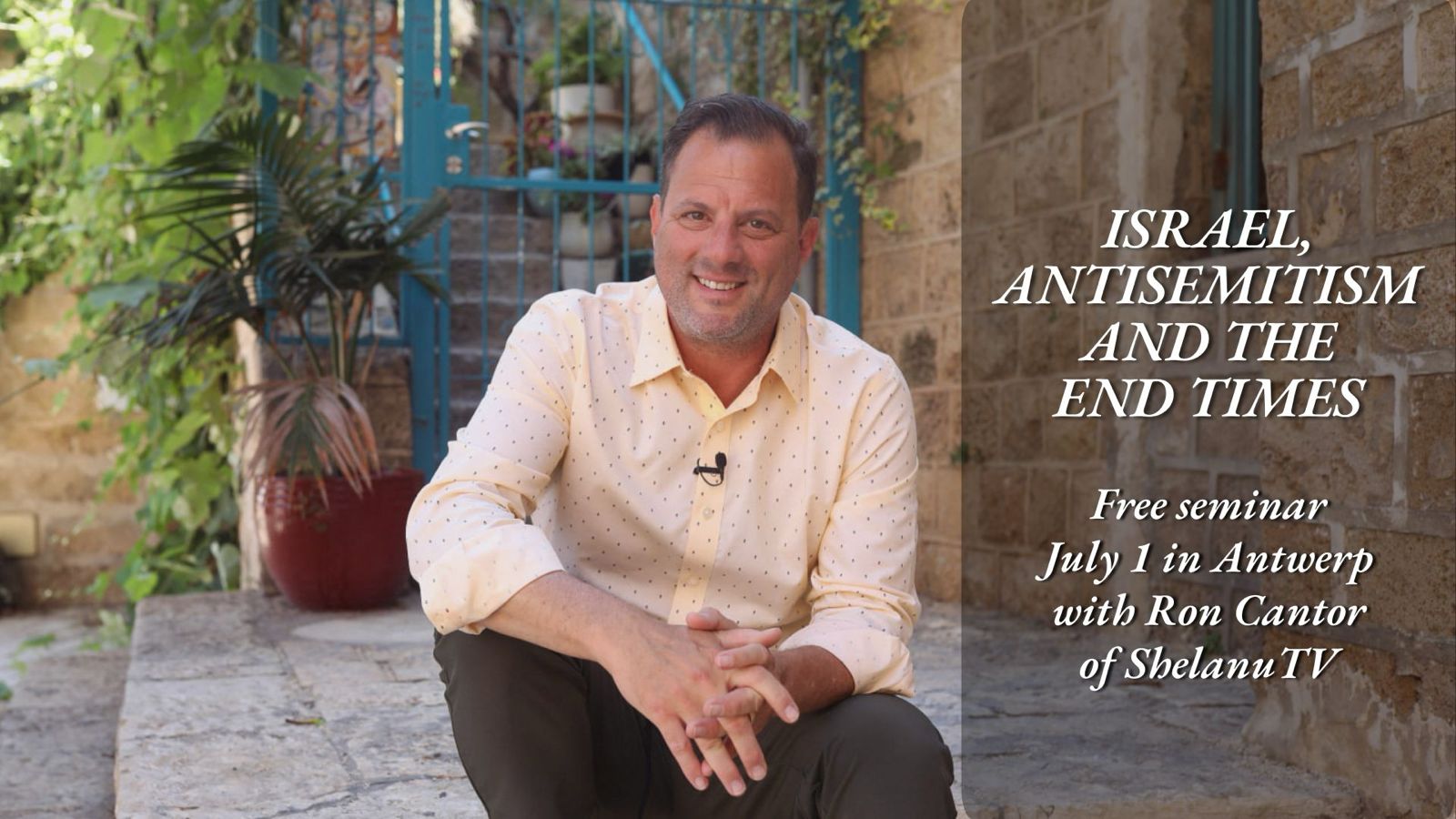 Israel, Antisemitism and the End Times with Ron Cantor