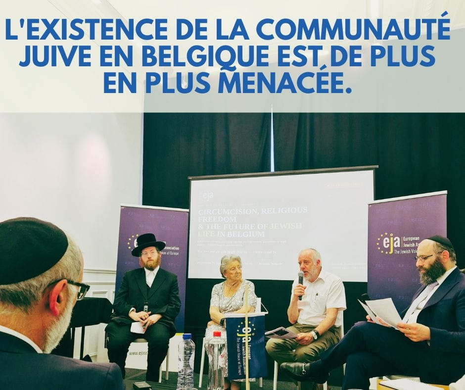 juive en belgique est de plus en plus menacée