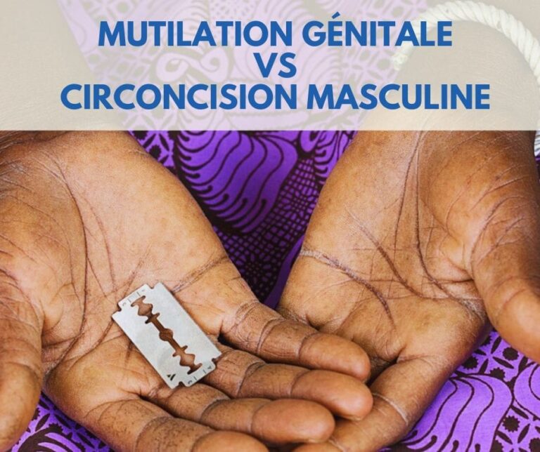 mutilation génitale vs circoncision masculine