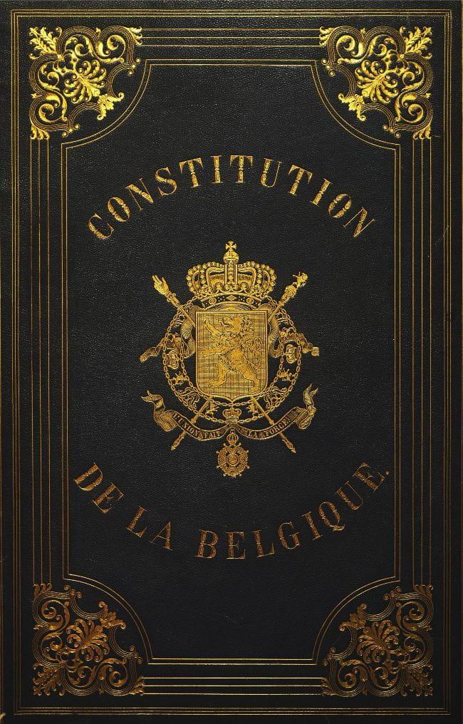 constitution de la Belgique