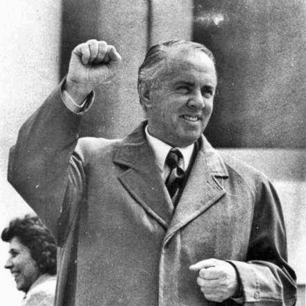 dictator Enver Hoxha de besnijdenis in Albanië